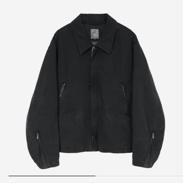 [3] 폴리테루 H.V.C 라이더 자켓 블랙