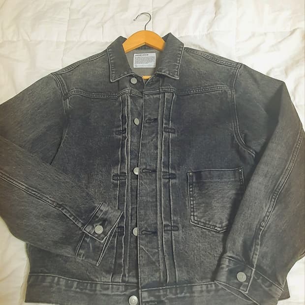 비헤비어 흑청자켓 3사이즈