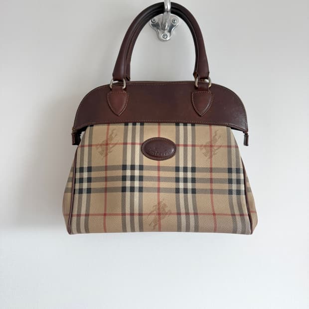 올드 버버리(Burberry) 노바체크 토트백(ITALY)
