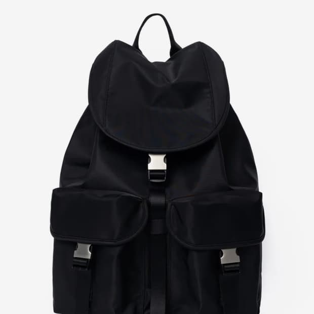 하아카이브 2포켓 나일론 카고 럭색 백팩