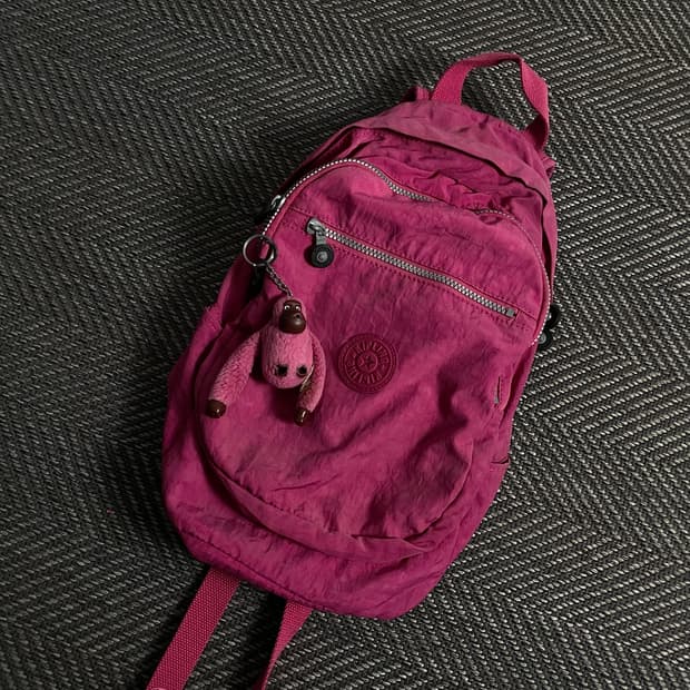 키플링 y2k 키링 핑크 백팩y 3898