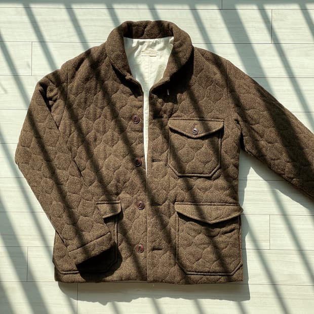 홈코어 Homecore 퀼팅 울 자켓 M사이즈