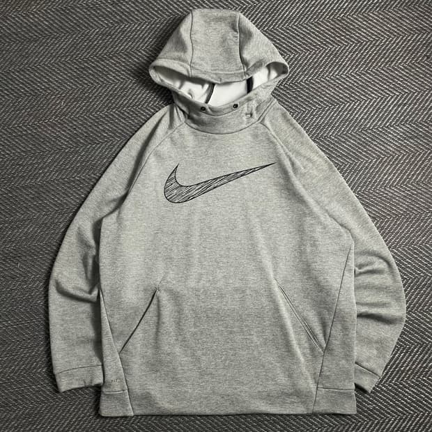 나이키 빅스우시 트레이닝 그레이 후드 티셔츠o 5020