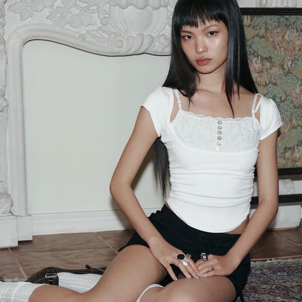 새상품)플리즈노팔로우 katie button baby top