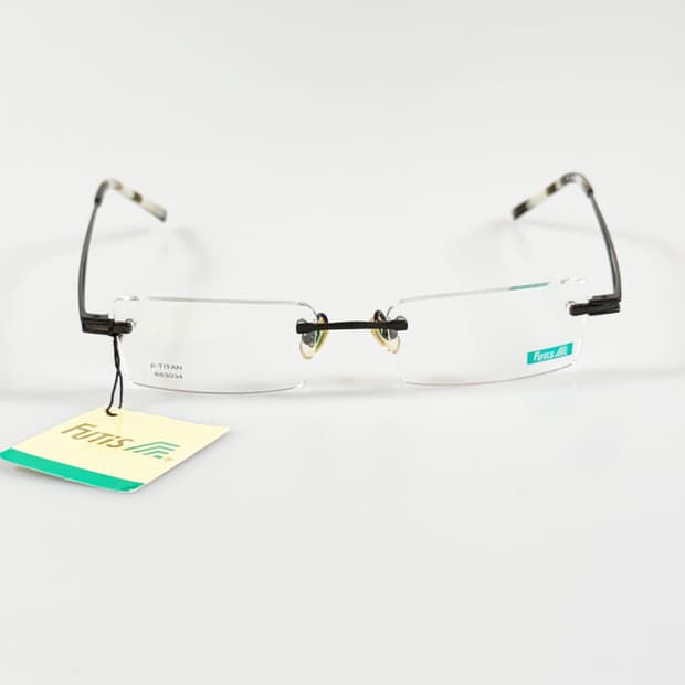 90s FUTIS 무테 스퀘어 프레임 빈티지 안경