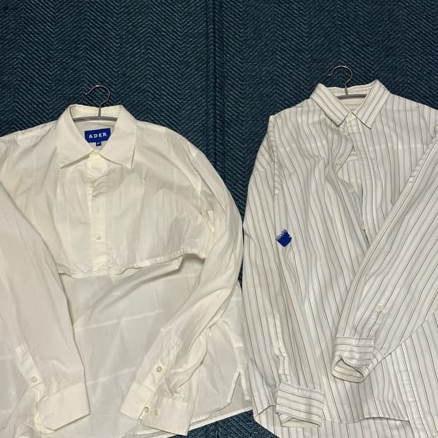 아더에러 셔츠2장 일괄 판매