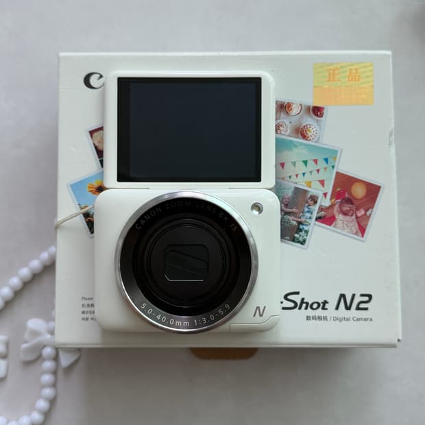 제니디카🩷캐논 파워샷n2 셀카가능 민트급풀박스