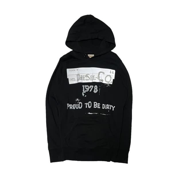 Diesel 디젤 스카치 슬림 후드티