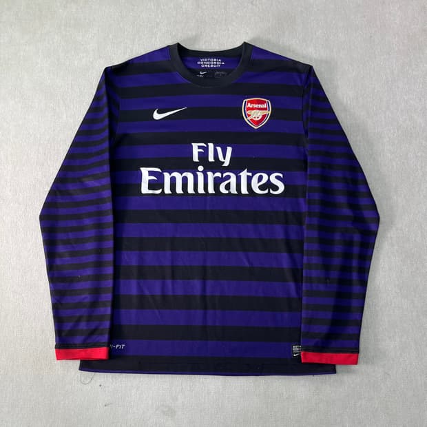 100 나이키 아스날 12-13 어웨이 긴팔 유니폼