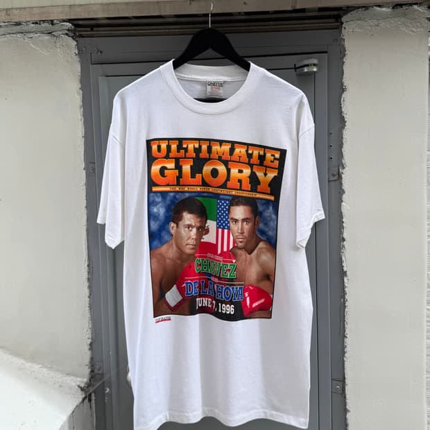 90s BOXING WBC CHAVEZ VS DE LA HOYA 티셔츠
