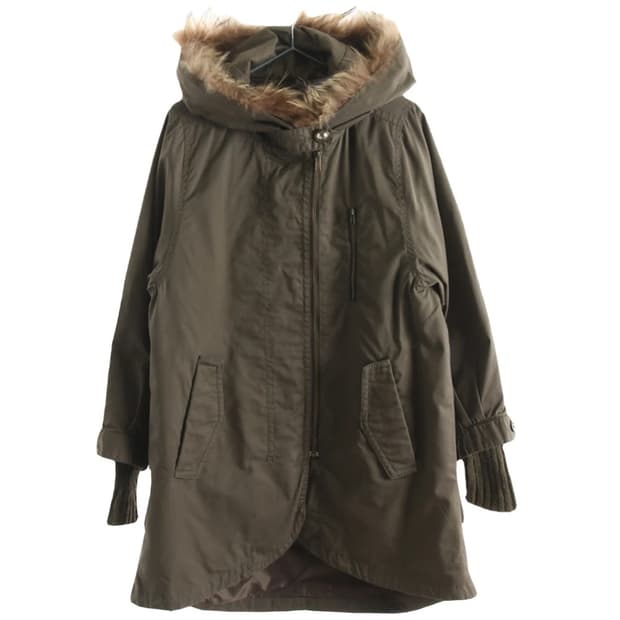 JEANASIS 야상 자켓 퍼 후드 y2k 와투케 펑크 punk