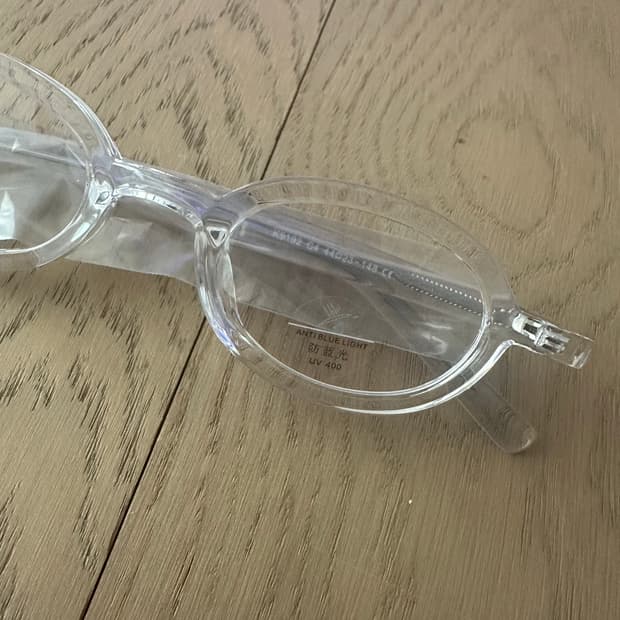 스몰 라운드 밤티 안경(투명)