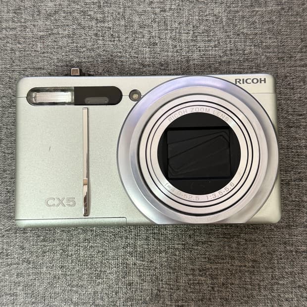 리코 ricoh cx5 민트 부품용 수리용 빈티지디카