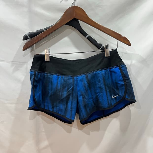 나이키 러닝 드라이핏 쇼츠 프린티드 블루 S