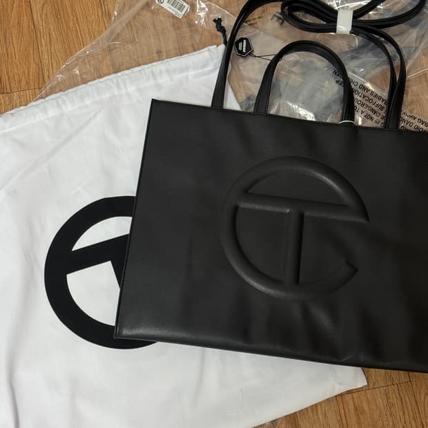 (새상품) 텔파 라지 블랙