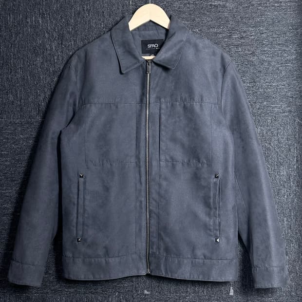 SPAO 스파오 남성 스웨이드 자켓 100