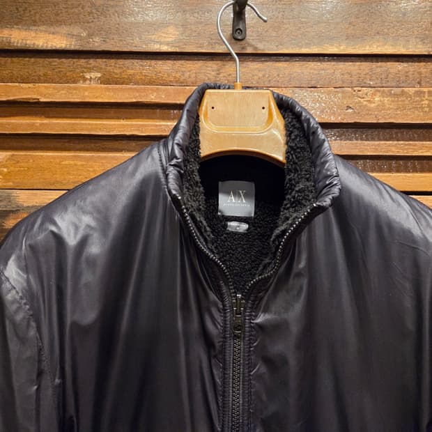 아르마니 익스체인지 보아퍼 블루종