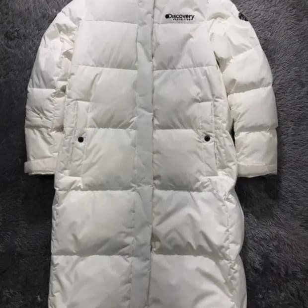 [[여성 S, 새상품급]# 디스커버리 레스터G 구스다운 롱패딩
