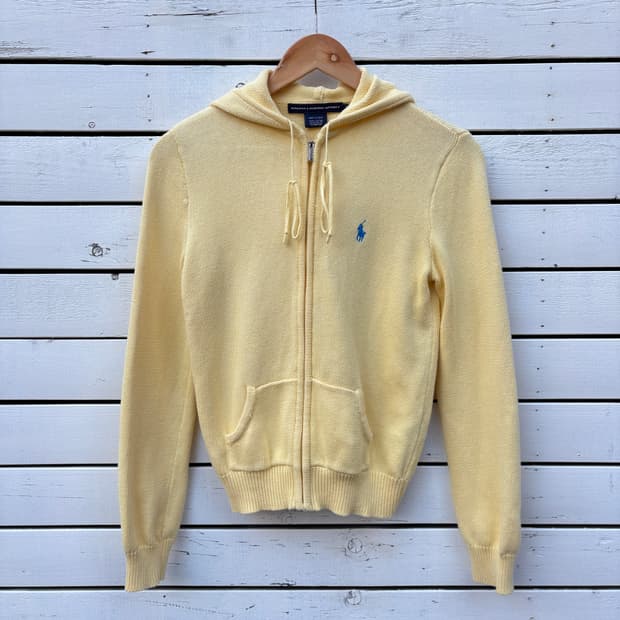 Polo 폴로 니트 후드집업