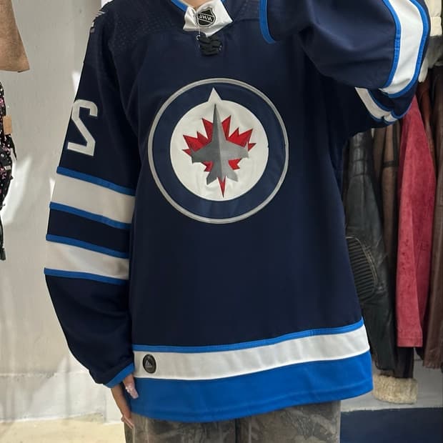 Adidas 아디다스 NHL 위니펙 블록코어 하키져지