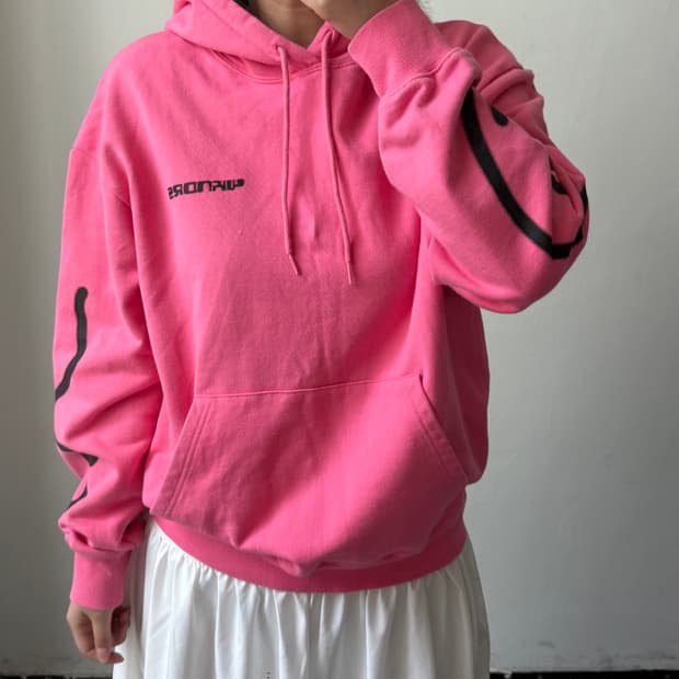 [M] 위캔더스 핑크 후드티