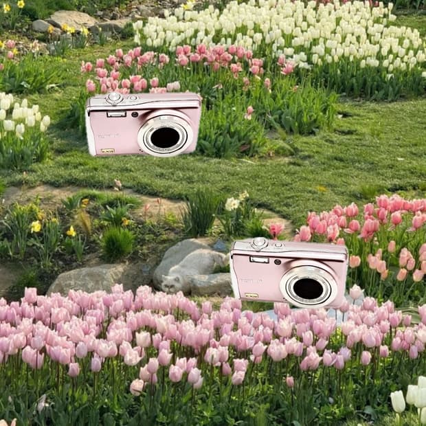 딸기우유&아일릿!) FujiFilm Finepix F80 디카 카메라