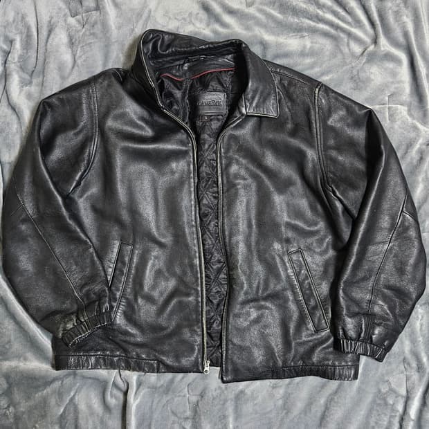 [Fair](2XL) | 세인트존스베이 레더 자켓