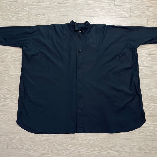 질샌더 x 유니클로 달먼 슬리브 셔츠 드레스