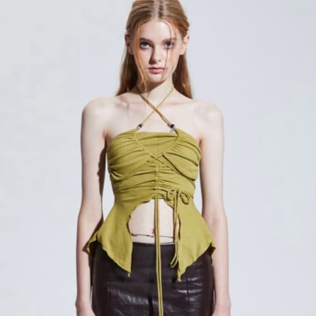 페인오플레져 탑 올리브