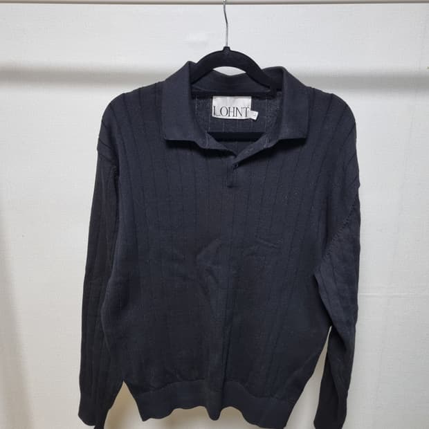 [새상품급 L] 론트 카라 니트