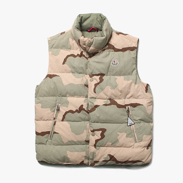  MONCLER X C.D.G "Pattern Down Vest"