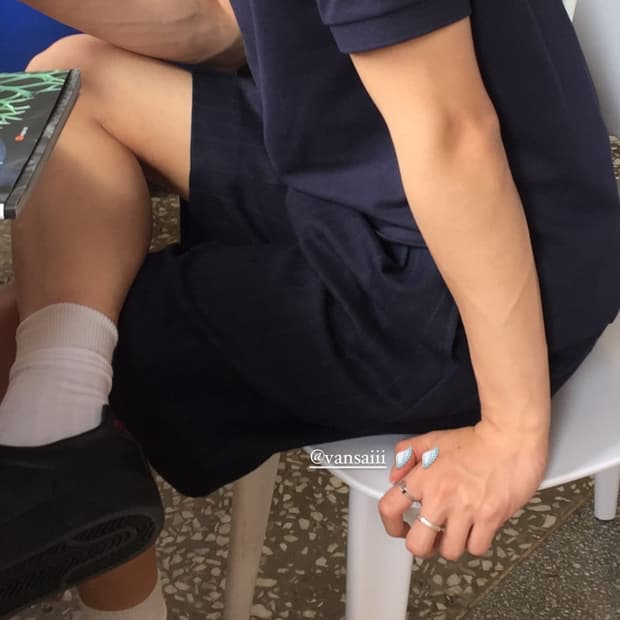 [28] 꼼데가르송 스트라이프 쇼츠