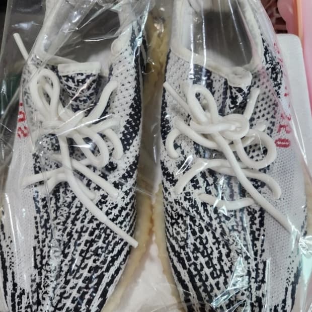 아디다스 이지부스트 지브라