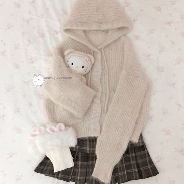 스너그 냥코후디스웨터 쿠로니트 서냥님 히메라떼갸루