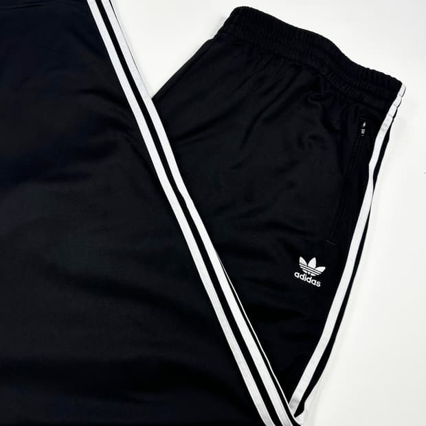 아디다스 파이어버드 블랙 트랙 츄리닝바지 (3XL)