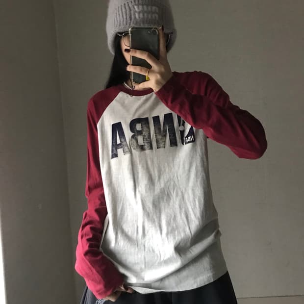 NBA 버건디 나그랑 롱슬리브