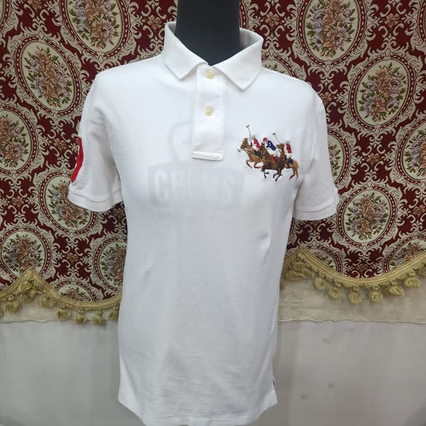 폴로 랄프로렌 트리플 빅포니 반팔 pk 카라티

