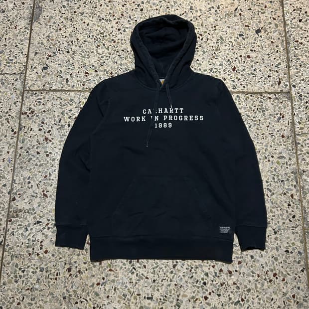 칼하트(Carhartt wip) 블랙 후드티