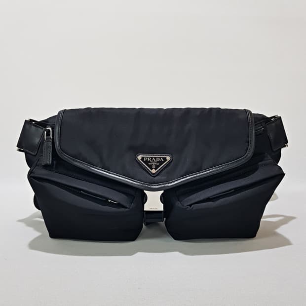 프라다 리나일론 힙색 메신저백 2VH174