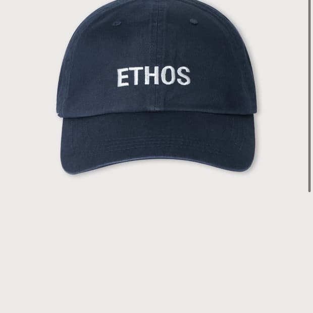 에토스 로고 모자
