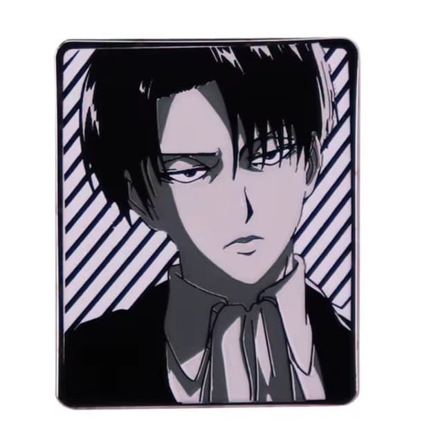 진격의거인 리바이 뱃지