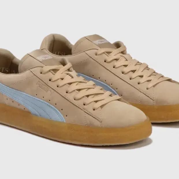 285) 메종키츠네 퓨마 스웨이드 크레프