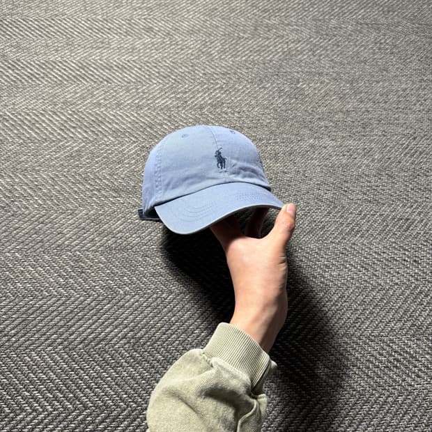 폴로랄프로렌 신형 QR 코튼 치노 볼캡 Polo OS