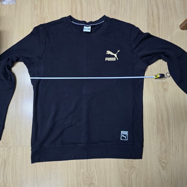 푸마 블랙 맨투맨 XL 사이즈