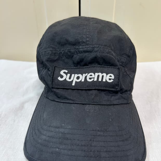 슈프림 오버다이드 카모 나일론 캠프캡