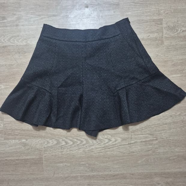 한섬 시스템 모직 스커트 치마