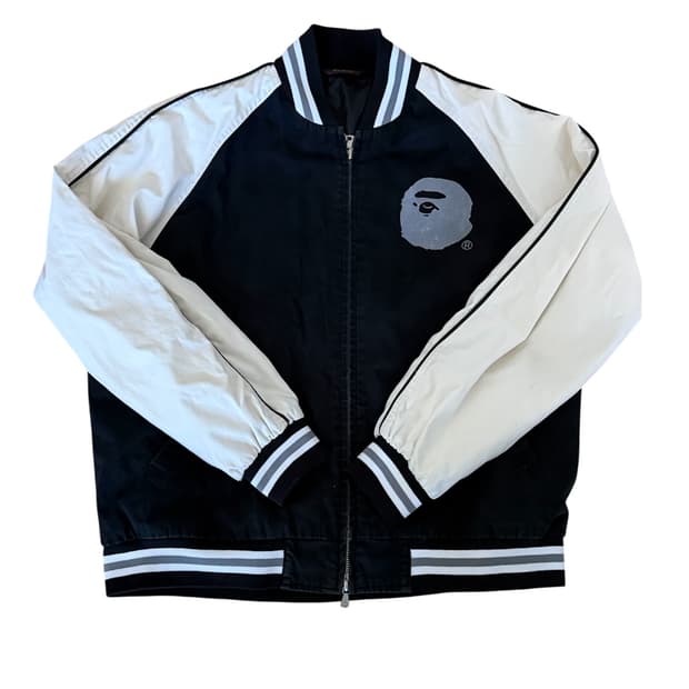 베이프 2001s OG 사루 바시티자켓