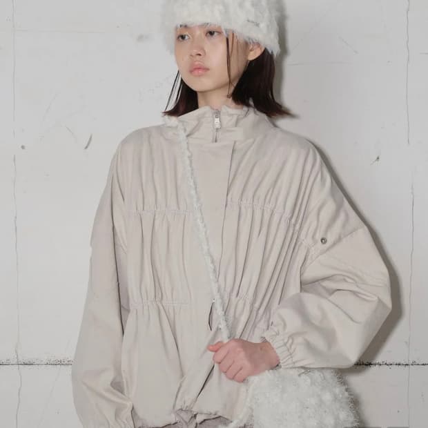 타입서비스 아우터 Shirring Stopper Jacket