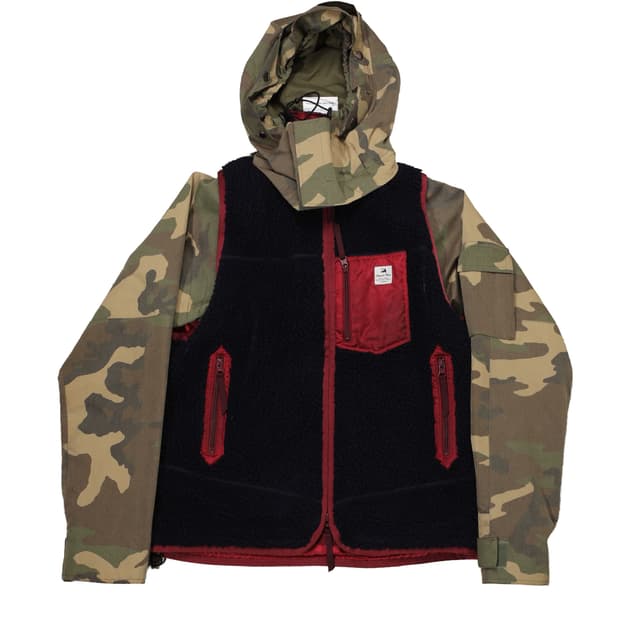Sasquachfabrix camo 2-in-1 coat