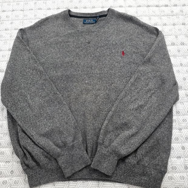 폴로 랄프로렌 코튼 크루넥 니트 105